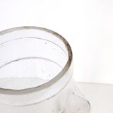 Glass vase, old pharmacy jar