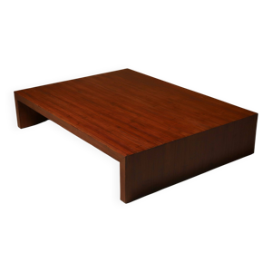 table basse en bambou