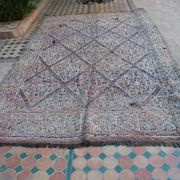 Vintage Moroccan Berber rug
