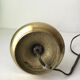 Lampe en laiton en forme de bougeoir