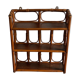 Rattan shelf