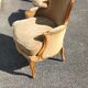 Paire de fauteuils style louis XV