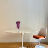 Tulip Table by Eero Saarinen with Calacatta Marble