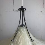 Acrylic Murano style clover pendant hanging lamp, Cosack Leuchten, 1970s