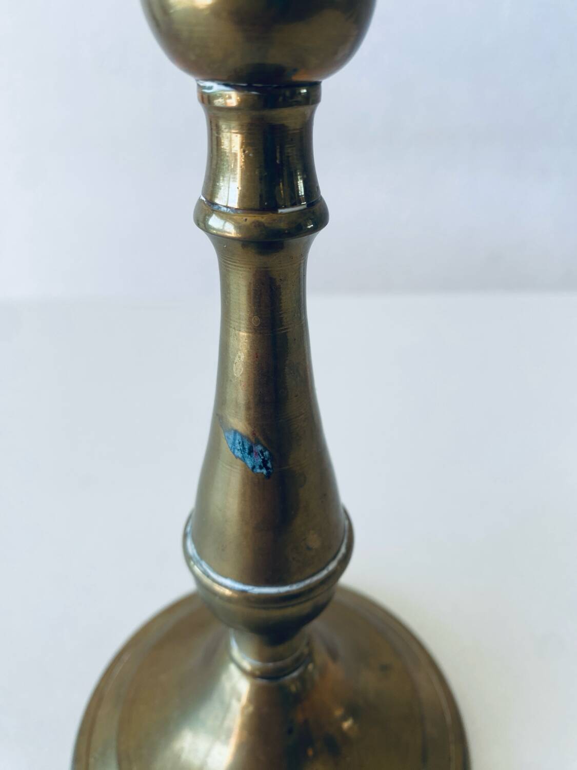Classic brass candle holder