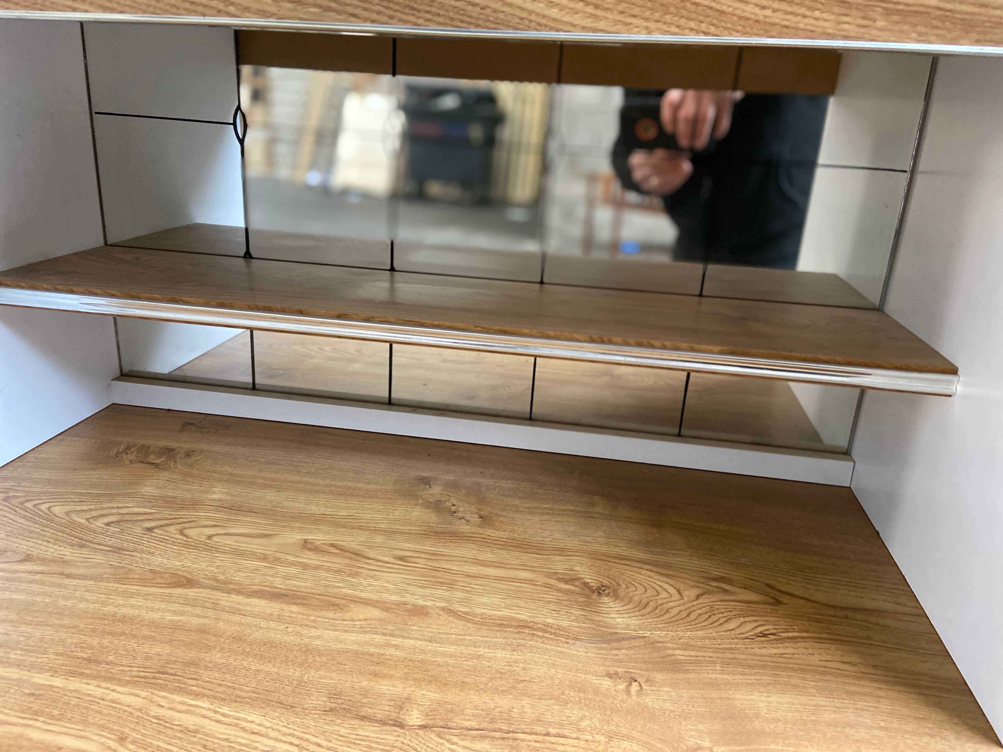 Vintage laminated kitchen buffet 1980s