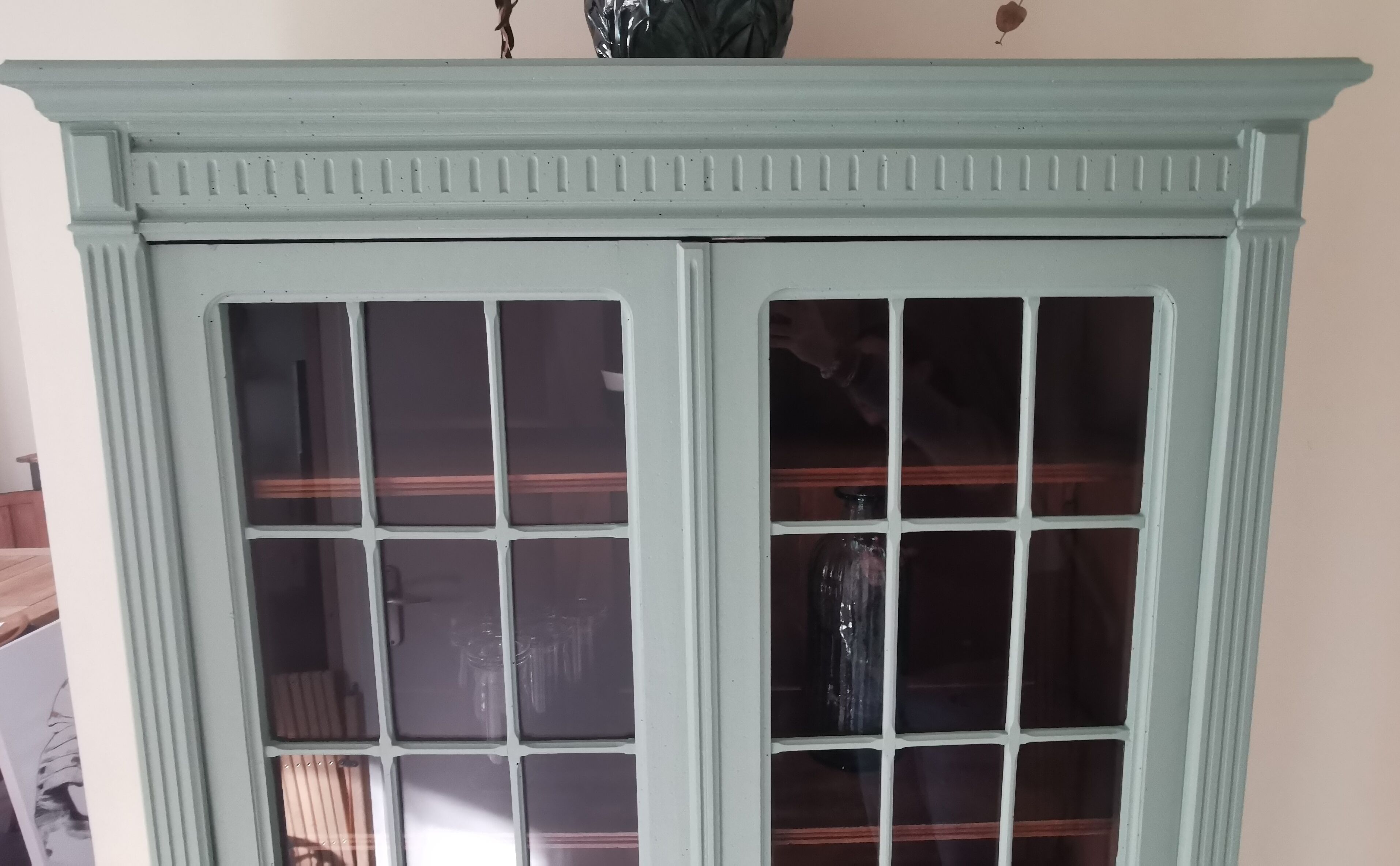 Parisian glass cabinet