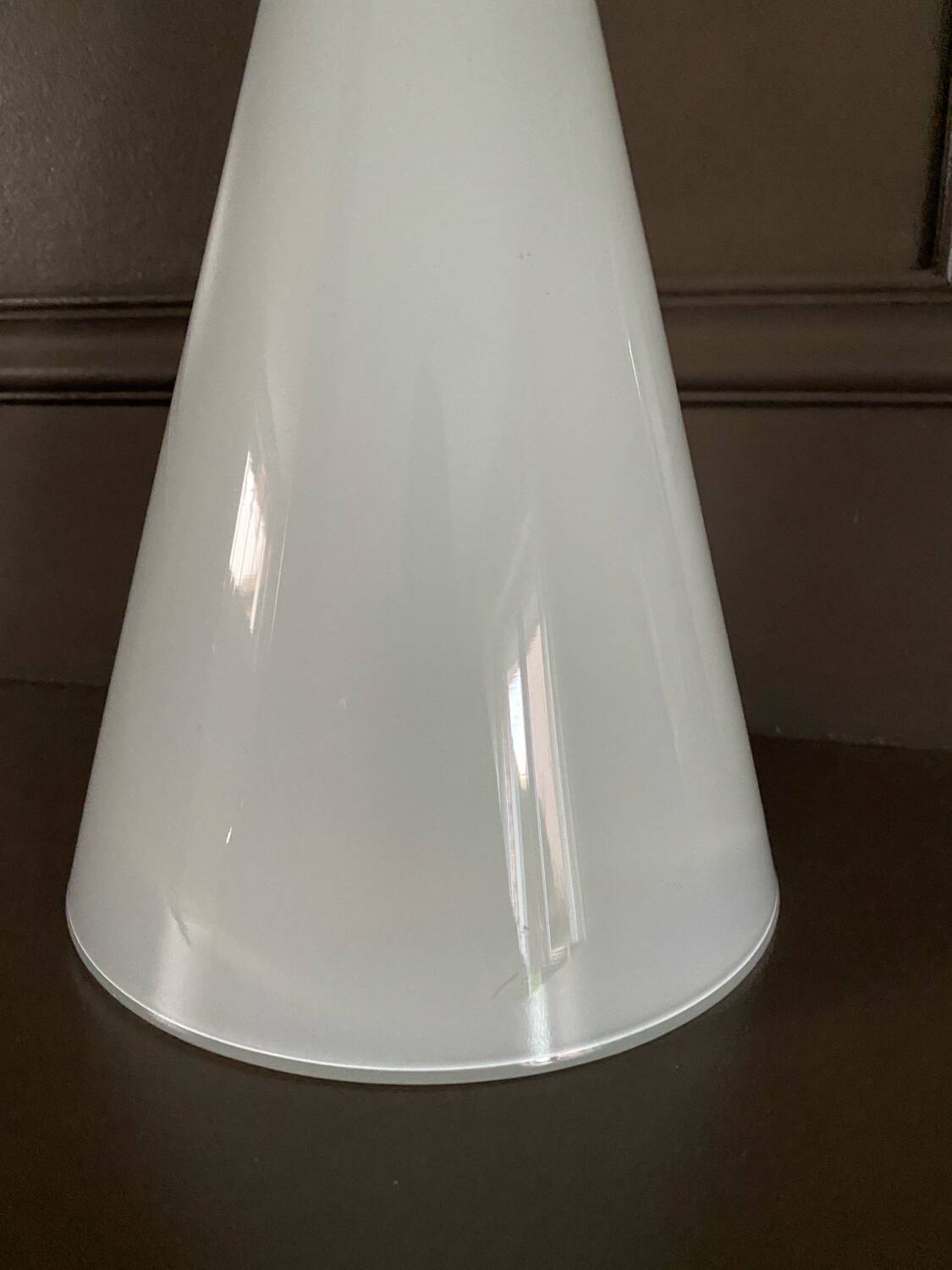 Vintage tepee lamp