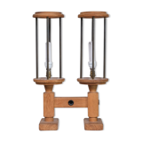 Paire de lampes de table de Guillerme et Chambron