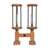 Pair of Guillerme et Chambron table lamps