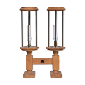 Pair of Guillerme et Chambron table lamps