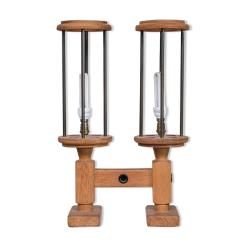 Paire de lampes de table de Guillerme et Chambron