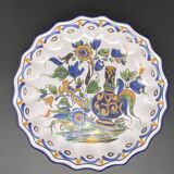 Decorative handmade plates with bird and jar motif – 1024DA11