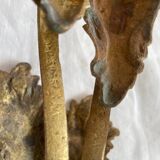 Patère bronze