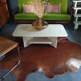 Vintage marble travertine table roset line