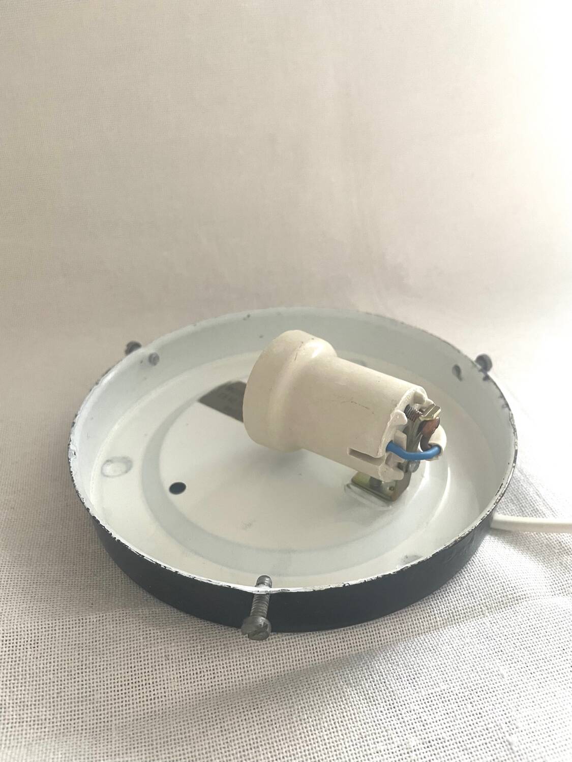 Glass ceiling light