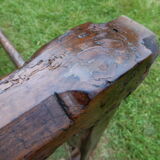 Table de ferme ancienne  fin 19e chêne massif
