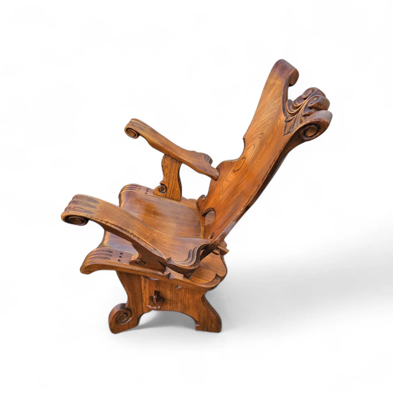 Oirschot oak chair / Heer Stoel / Gentleman Chair / Claw chair / 1960s