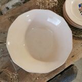 Digoin Sarreguemines pink salad bowl