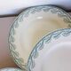 5 ironstone dinner plates from St Amand, Réjane pattern 210726