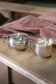 Set of 2 metal mugs "Louise & Suzanne"