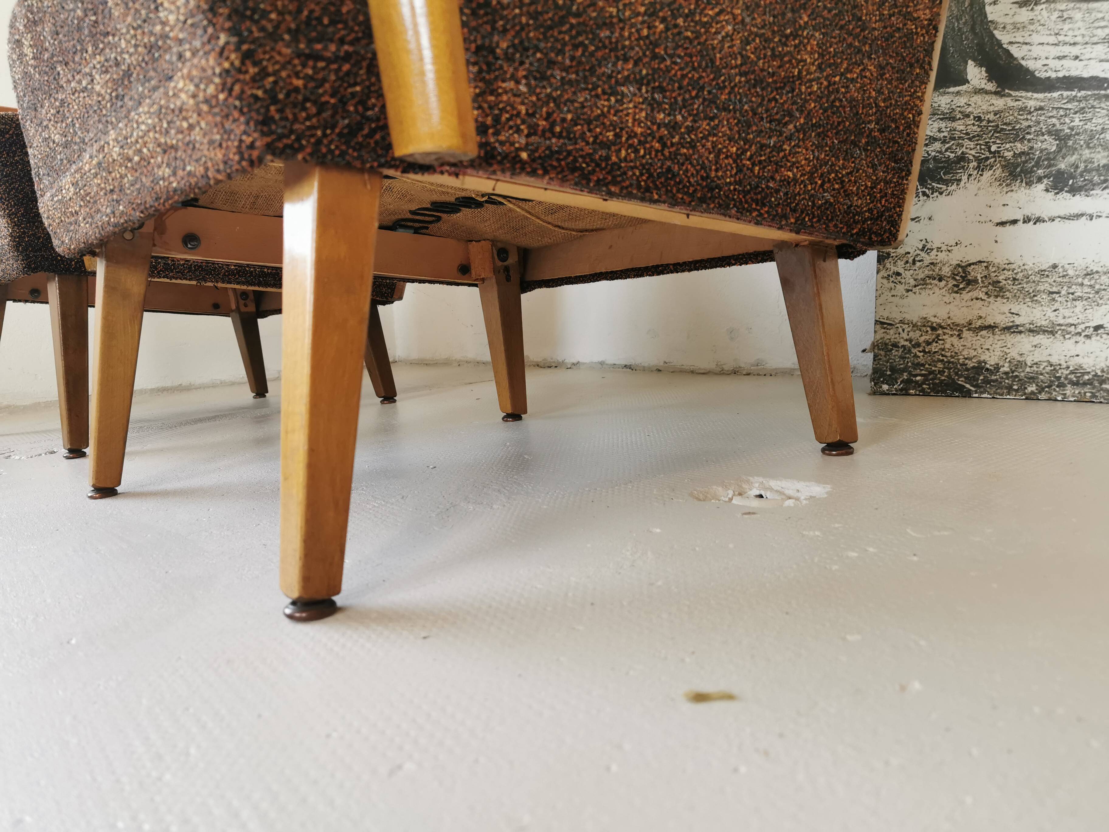 Pair of vintage 60s armchairs