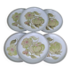 6 stoneware dinner plates
