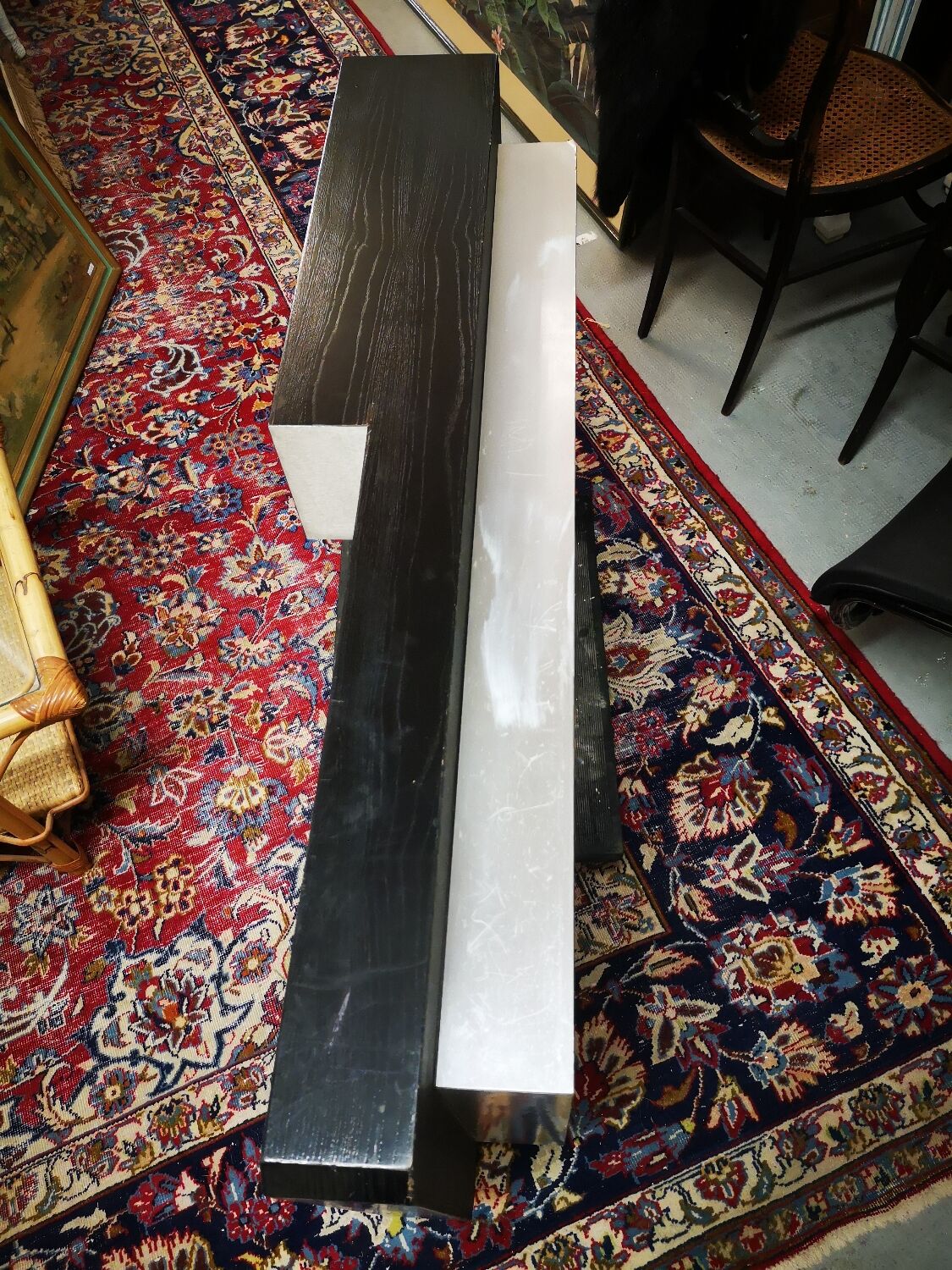 Stainless steel coffee table