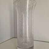 Large bubble glass vase in Biot style
