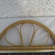 Mirror in bamboo and vintage rattan deco, 61x37 cm