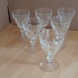 Crystal wine glasses