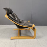 Swedish Kroken armchair by Ake Fribyter for Nelo Möbel, 1970s