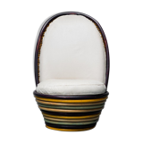 Fauteuil de jardin en bois 1960