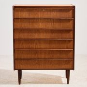 Vintage Teak Dresser, 1960s