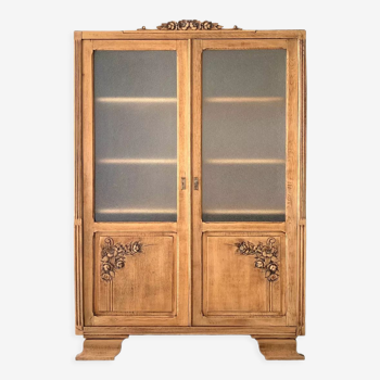 Armoire vitrée années 40