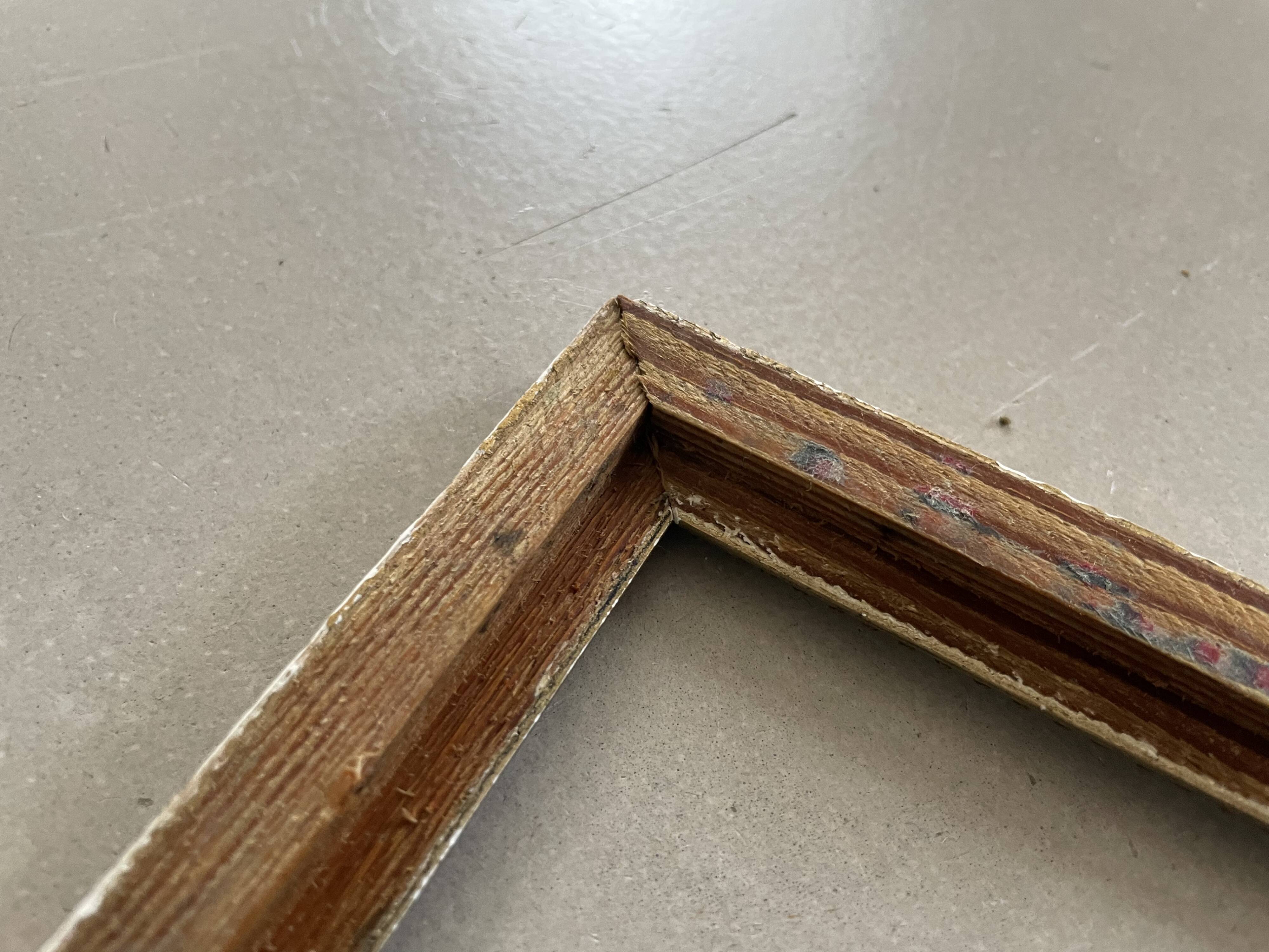 Old golden frame 30x41cm