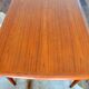 Scandinavian dining table with 1960s extensions (6 to 12 people)