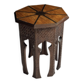 Table d'appoint anglo-indienne vers 1900