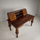 19th century German marquetry writing desk