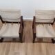 Pair of diana chairs, sweden, 70s