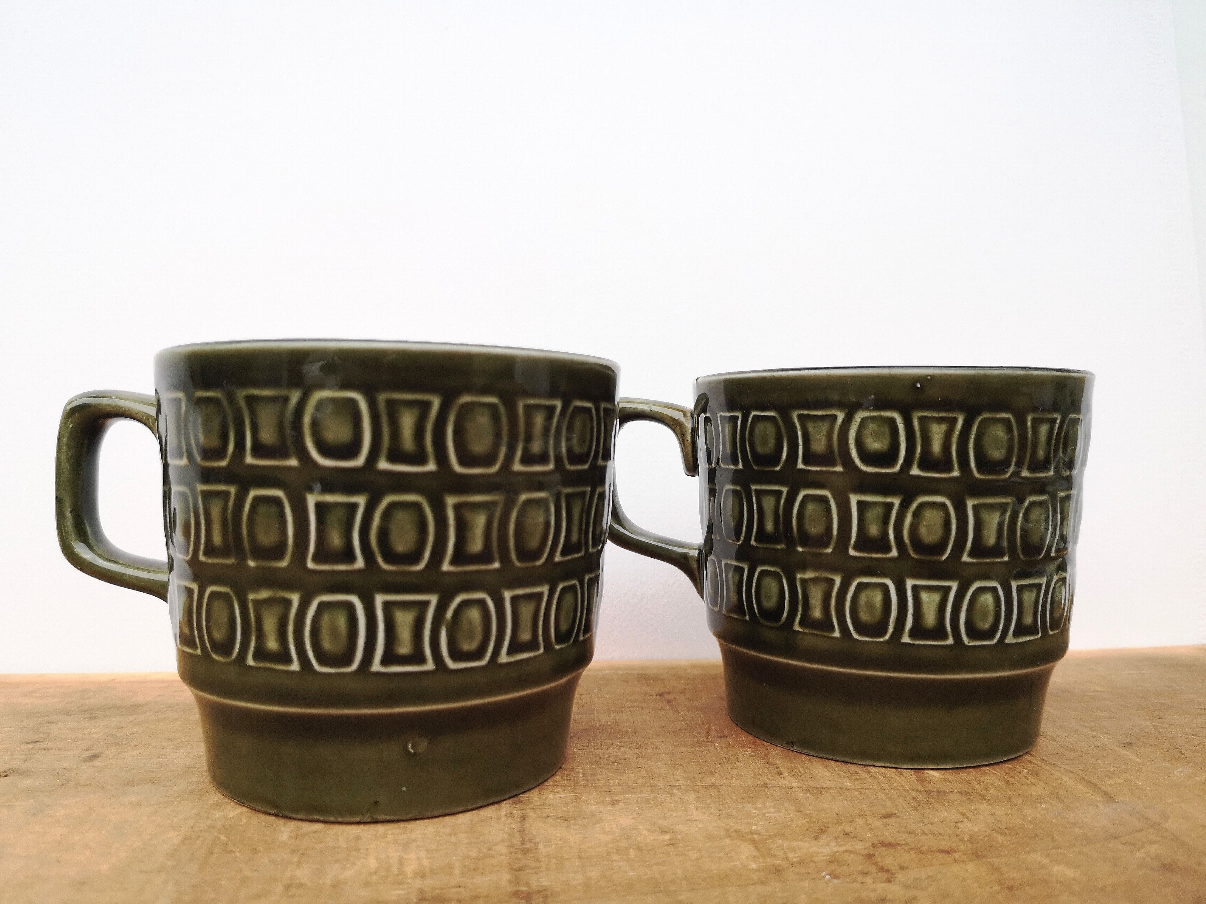 Duo of vintage cups