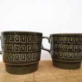 Duo of vintage cups