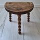 Tabouret tripode vintage