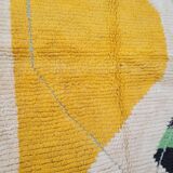 Handmade natural Berber rug 2.5x1.5 m