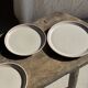 Lunéville table service Art Workshop 8 plates and 2 serving dishes