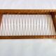 Midcentury wooden design wall coat rack by ÚLUV - Czechoslovakia, 1960s
