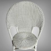 Vintage 1960/70 adult wicker rattan riviera armchair