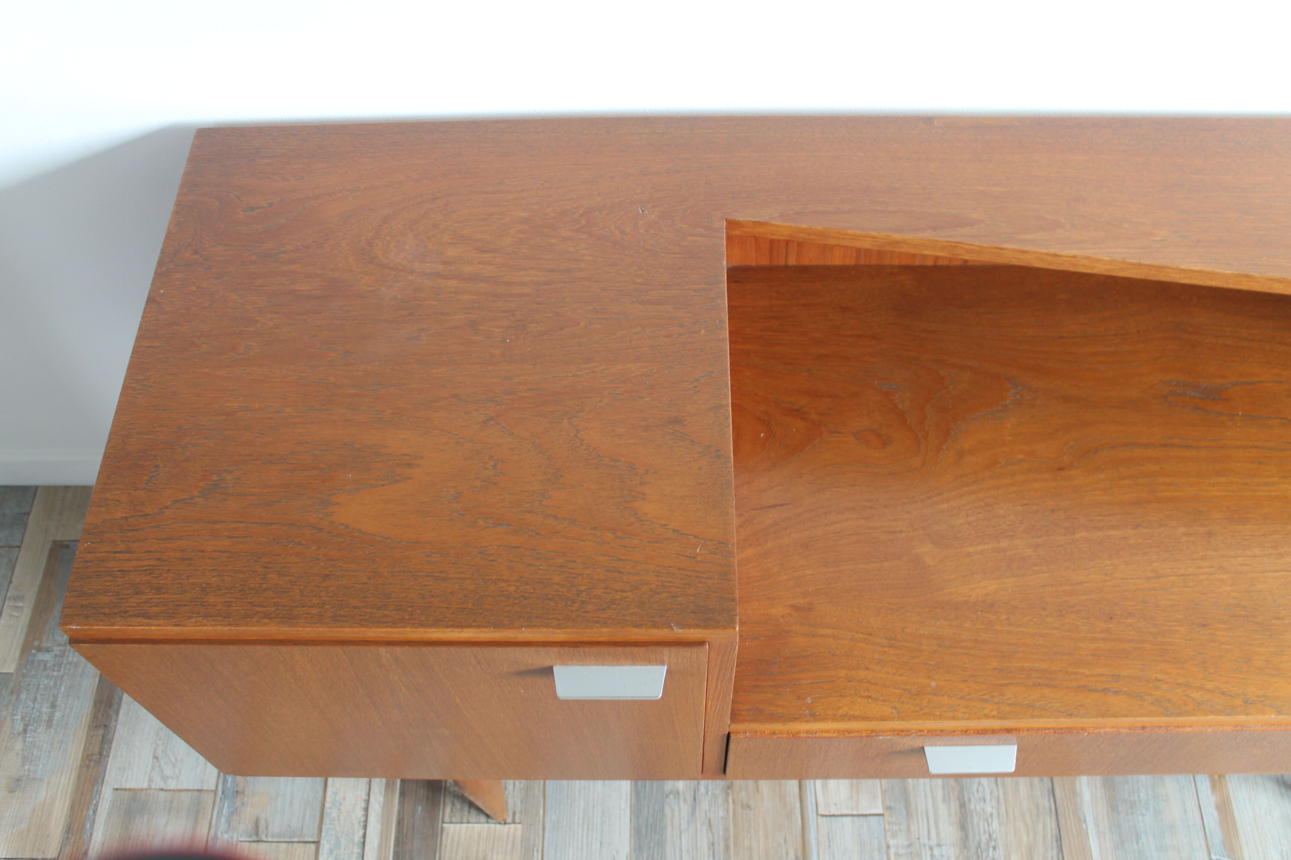 Scandinavian TV furniture enfilade from the 60s