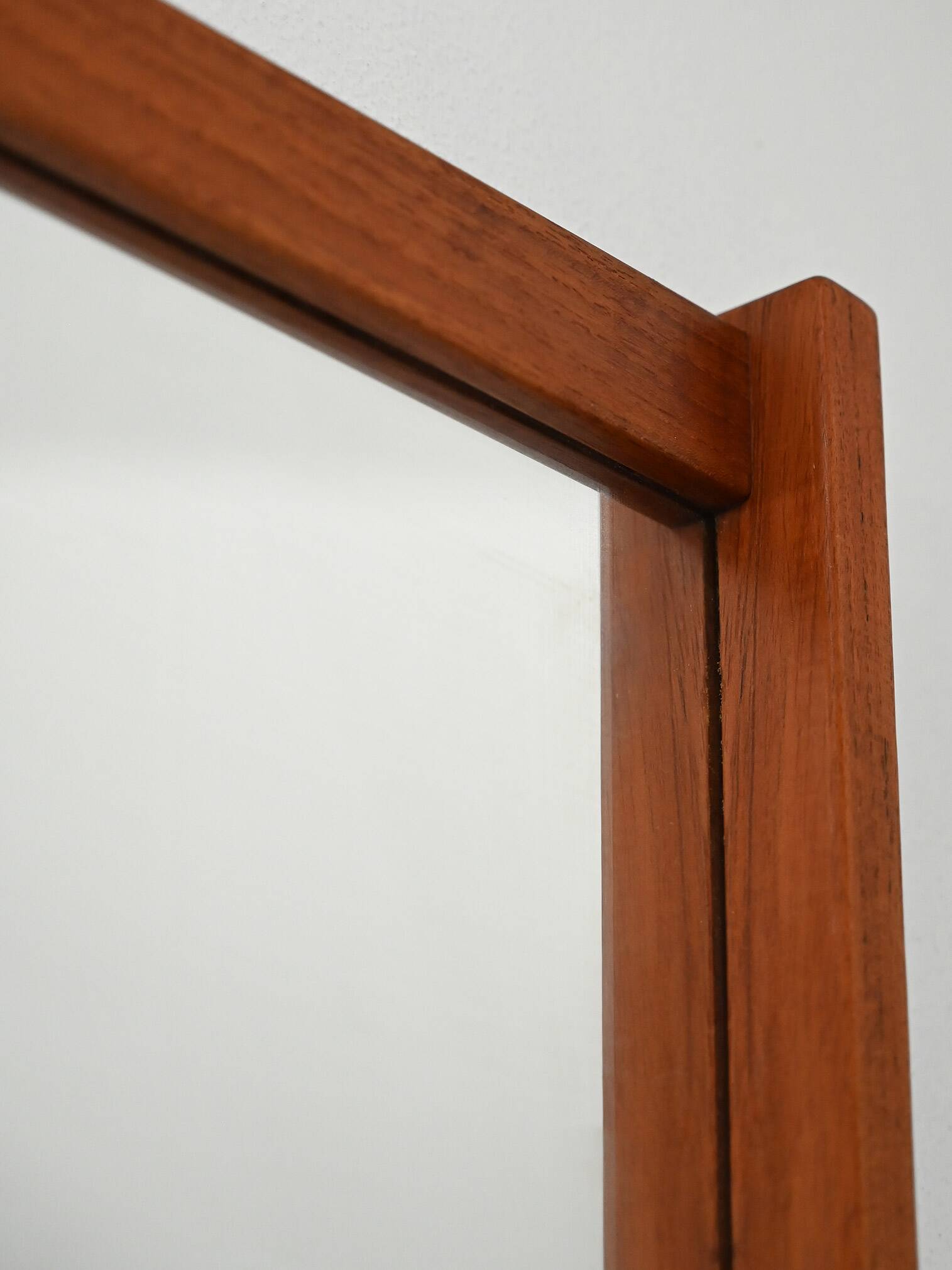 1960s Scandinavian teak mirror