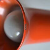Lampe spot vintage 1960 1970 Lita orange